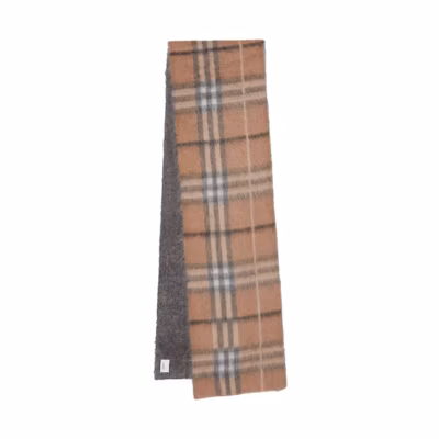 (Women) Burberry Wool Scarf Brown 80450531