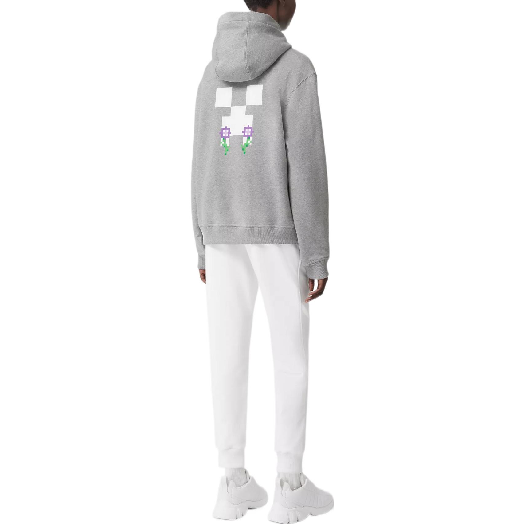 (Women) Burberry Minecraft FW22 Pixel Print Hoodie  Grey. 80648771 圖 5