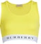Buy (W) Burberry Top Deportivo Amarillo con Logo y Diseño Patchwork. 80015791