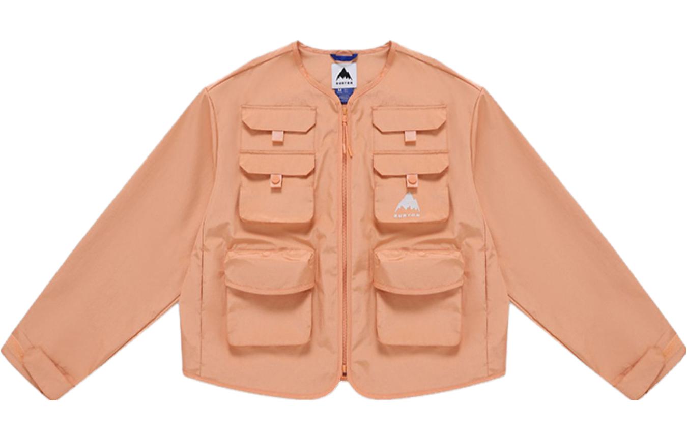 (Women) Burton AIZAWA Orange Spring Summer Outdoor Jacket & Breathable Casualwear 44400599135