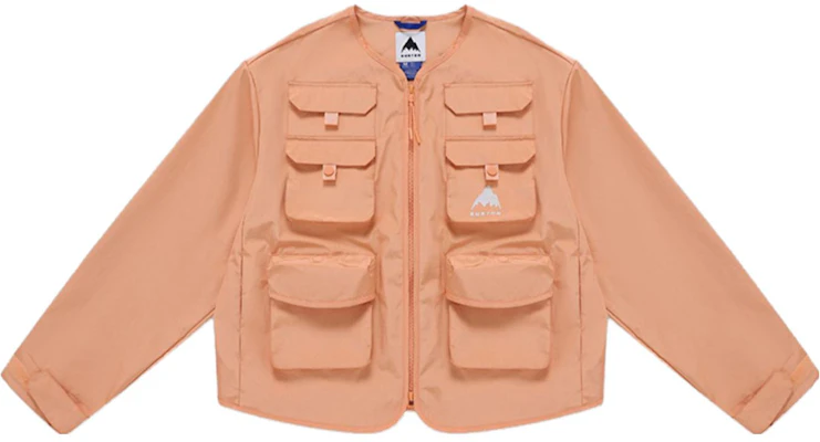 (W) Burton AIZAWA Jaket Oranye Musim Semi Musim Panas Outdoor & Kasual Bernapas 44400599135 Buy (W) Burton AIZAWA Jaket Oranye Musim Semi Musim Panas Outdoor & Kasual Bernapas 44400599135