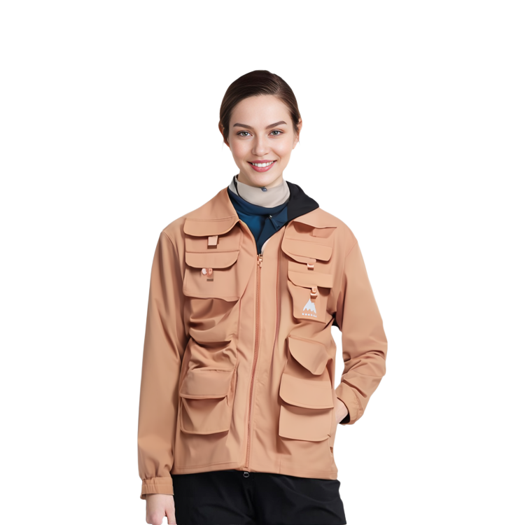 Shop (W) Burton AIZAWA Jaket Oranye Musim Semi Musim Panas Outdoor & Kasual Bernapas 44400599135