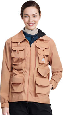 (W) Burton AIZAWA Jaket Oranye Musim Semi Musim Panas Outdoor & Kasual Bernapas 44400599135 Shop (W) Burton AIZAWA Jaket Oranye Musim Semi Musim Panas Outdoor & Kasual Bernapas 44400599135