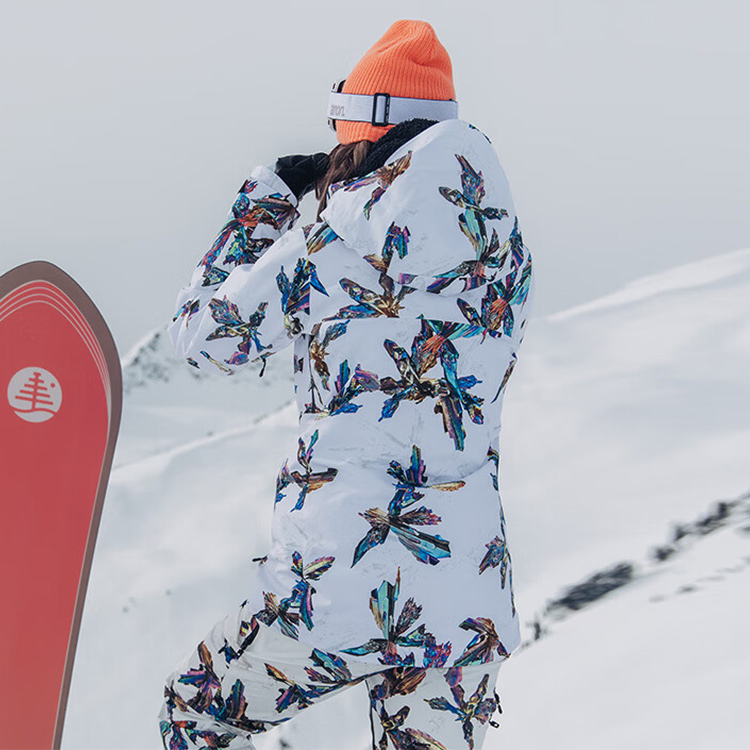 Shop (W) BURTON AK 23-24 Embark GORE-TEX 防水花卉保暖滑雪外套 10010110100