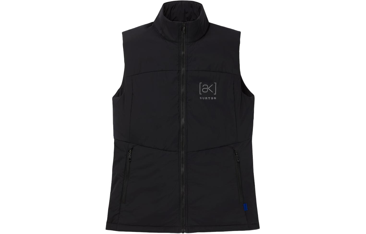 (Women) BURTON AK  Letter Print Insulated Stand Collar Vest 220641 圖 3