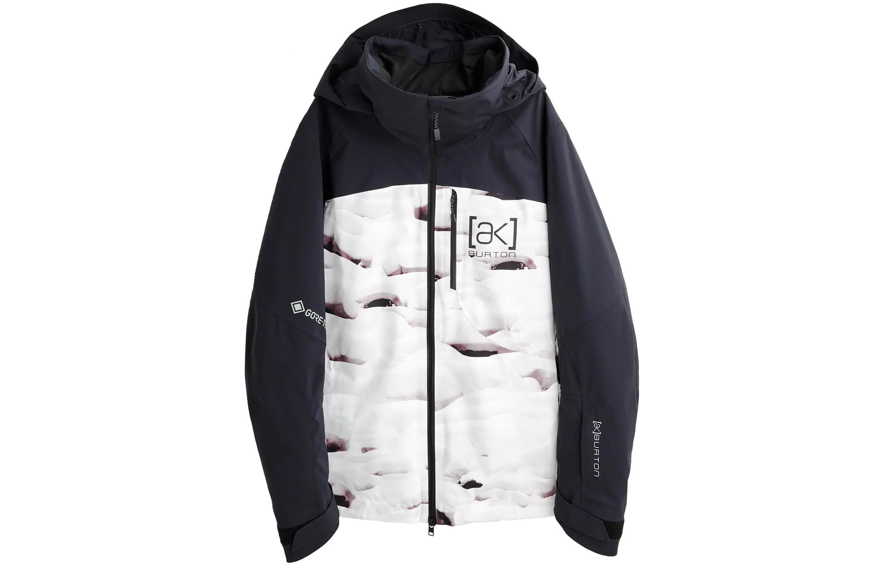 (Women) BURTON AK EMBARK GTX 2L  Waterproof Windproof Ski Jacket Black White 10010108003