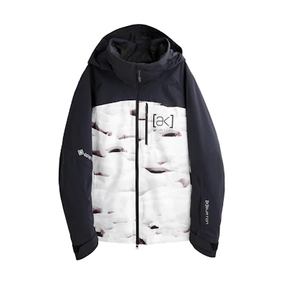 (Women) BURTON AK EMBARK GTX 2L Waterproof Windproof Ski Jacket Black White 10010108003