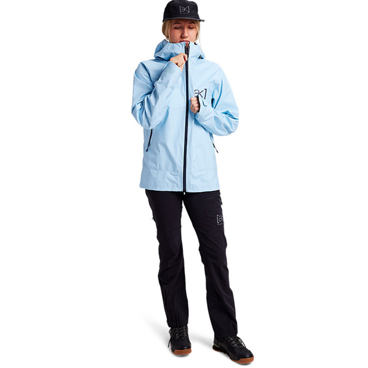 (Women) BURTON AK GORE-TEX  Waterproof Windproof Ski Jacket Light Blue. 225091 圖 3