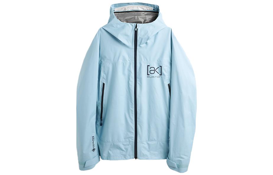 (Women) BURTON AK GORE-TEX SURGENCE 2L  Light Blue Ski Jacket with Logo Design 22509101400