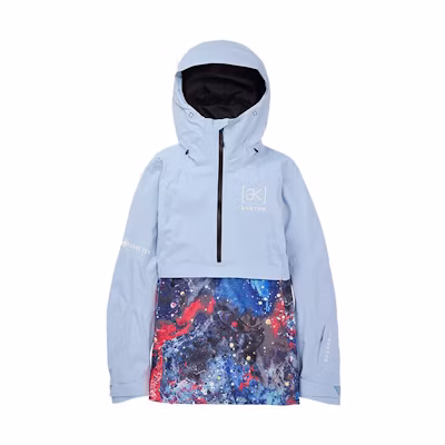 (Women) BURTON AK Kimmy 23/24 GTX Waterproof Hooded Snow Jacket - Blue 21283104402