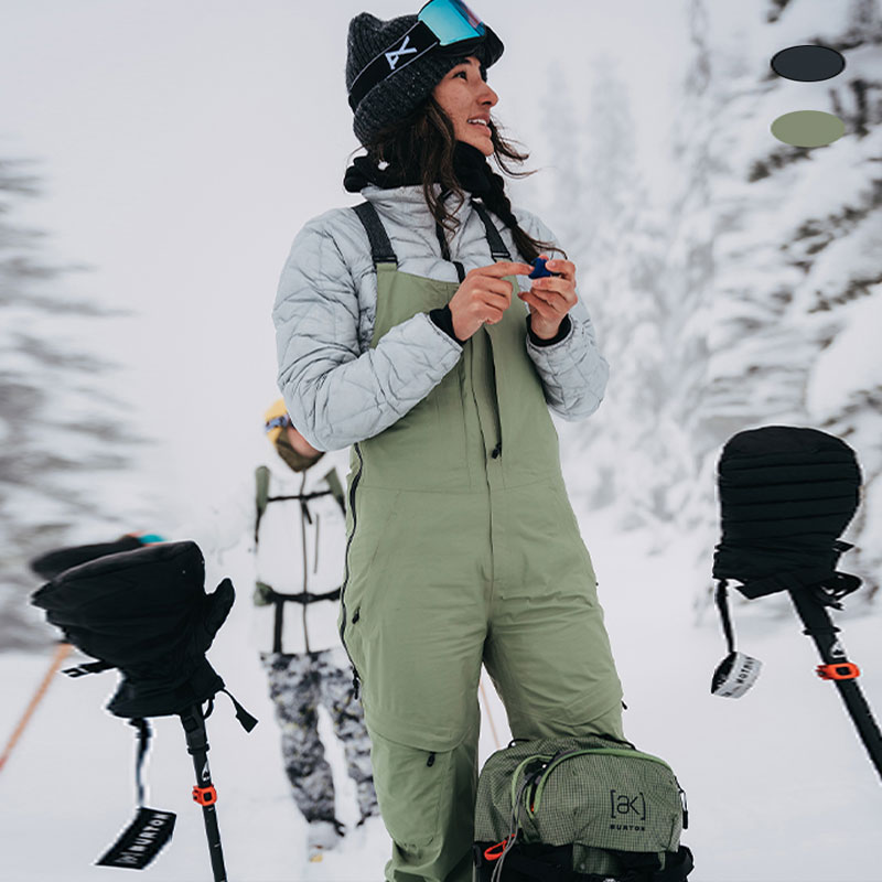 Lookbook (Women) BURTON AK Kimmy Gore-Tex  Printed Waterproof Insulated Snowboard Pants 212841