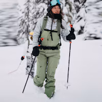Shop (W) BURTON AK Kimmy Gore-Tex 防水保暖滑雪褲 印花設計 212841