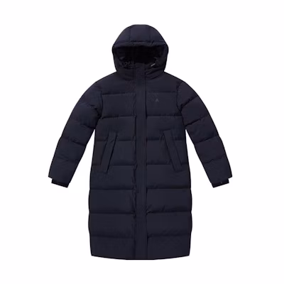 (Women) BURTON Basic Long Puffer Jacket Black - Casual Zip Hoodie Style. 99905999001