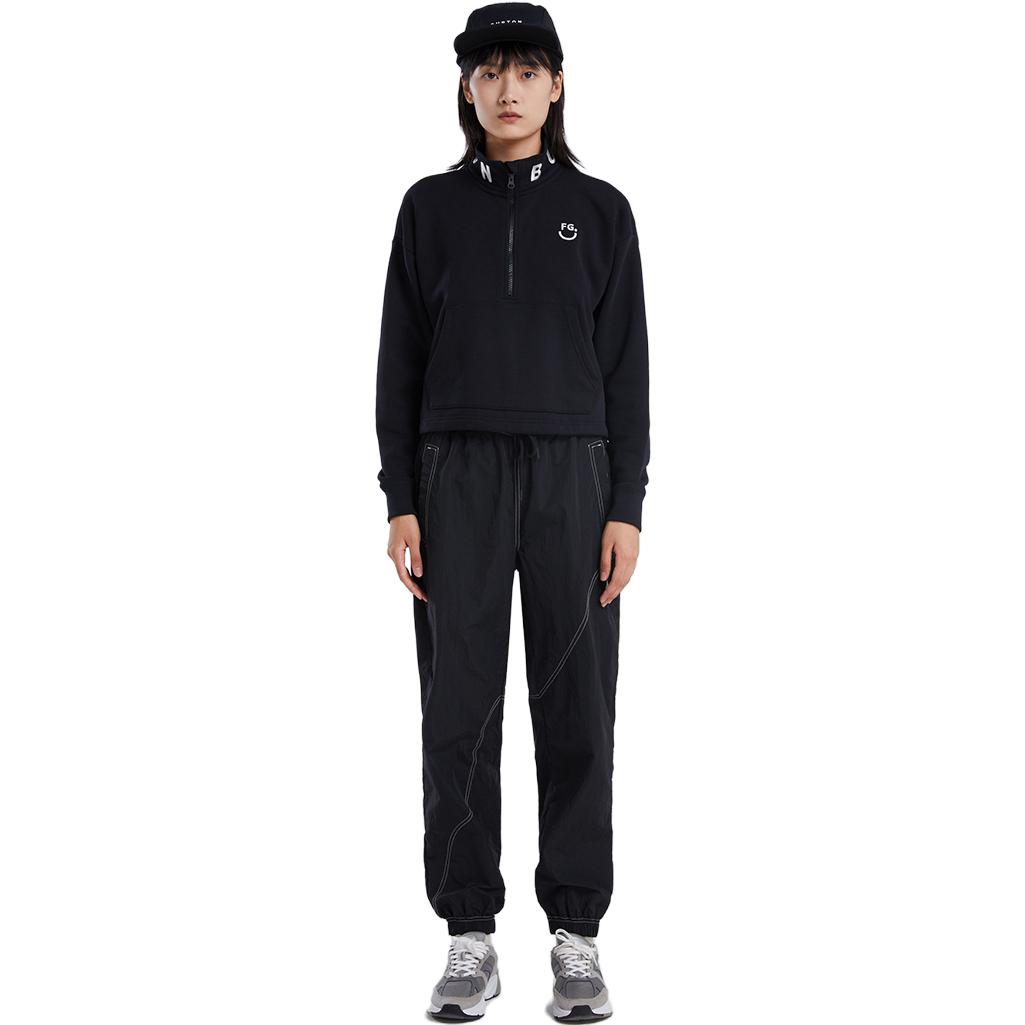 (Women) Burton Black Half-Zip Pullover Casual Sweatshirt 33302999001 圖 3