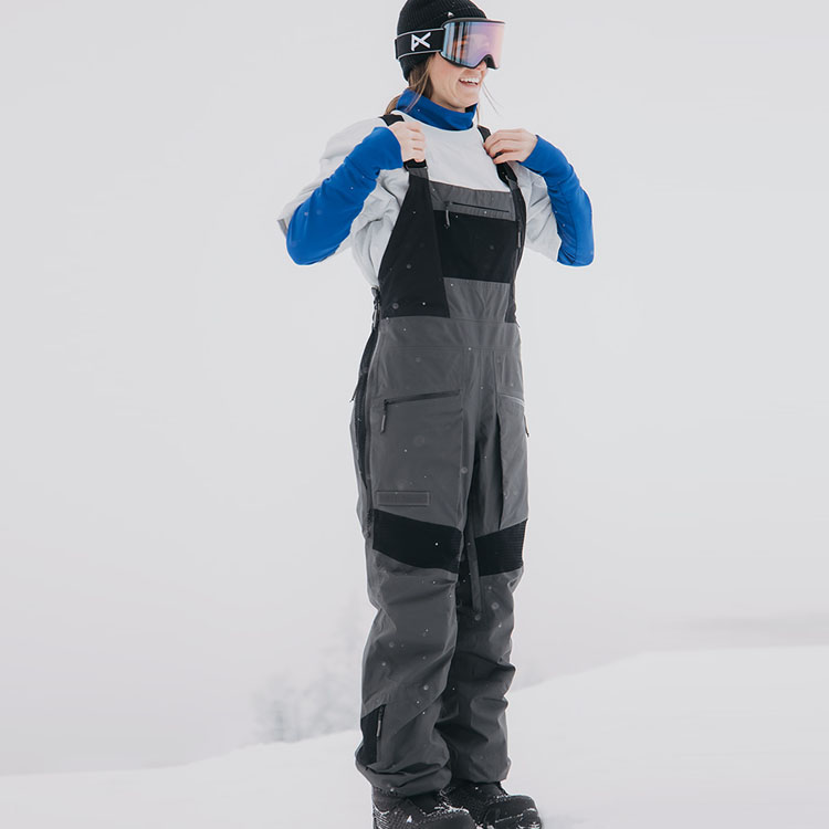 (Women) Burton Carbonate GTX 2L  Black Loose Fit Breathable Ski Pants. 23434100020 圖 3