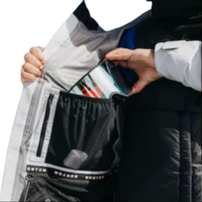 (W) BURTON Carbonate GORE-TEX 3L 白色滑雪連帽外套防水雪衣 23430100020 Purchase (W) BURTON Carbonate GORE-TEX 3L 白色滑雪連帽外套防水雪衣 23430100020