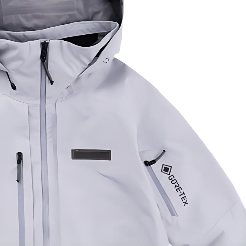 Cheap (W) BURTON Carbonate GORE-TEX 3L 白色滑雪連帽外套防水雪衣 23430100020