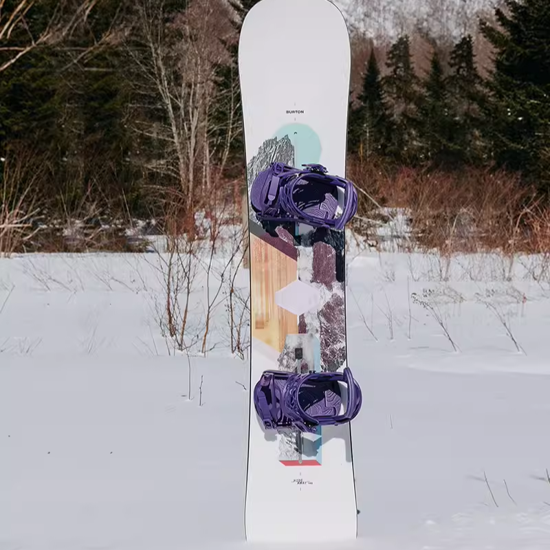 (Women) BURTON Hideaway Flat  Snowboard - Balanced, Buoyant, Stable & Easy Control 106961 圖 5