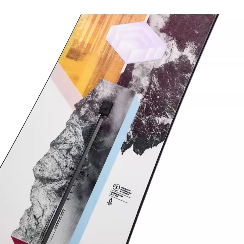 (Women) BURTON Hideaway Flat  Snowboard - Balanced, Buoyant, Stable & Easy Control 106961 圖 7