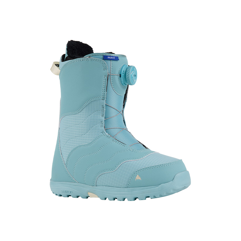 (Women) BURTON Mint BOA Women Snowboard Boots Teal Easy Wear Anti-Slip Dampness Control 21536104300