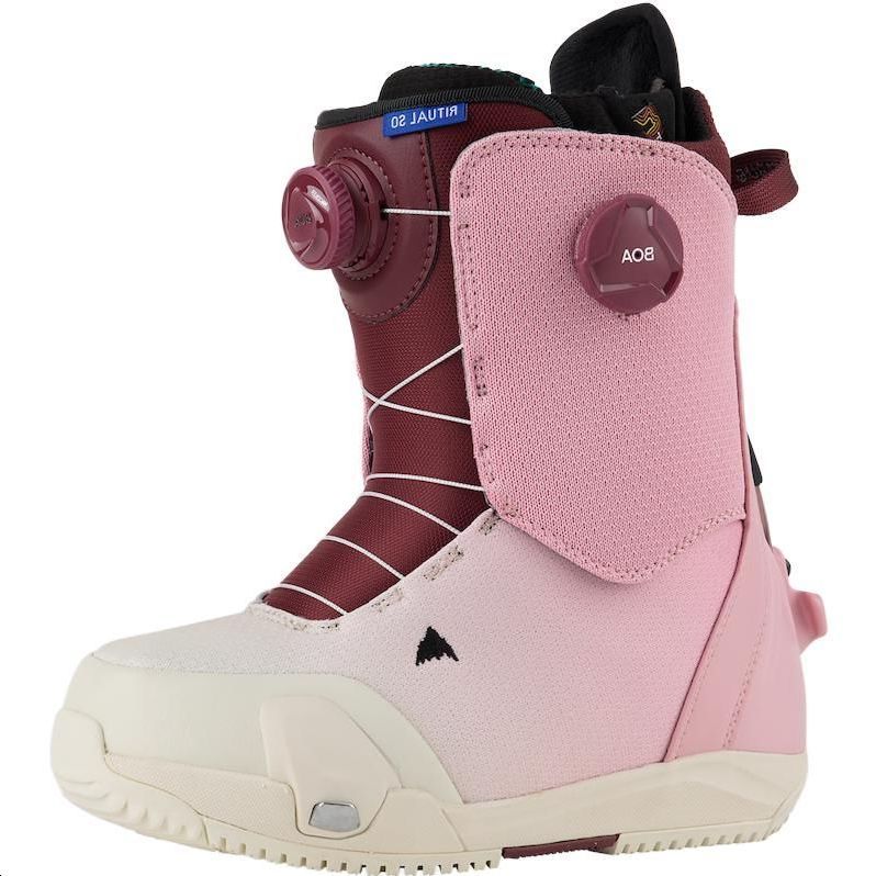(Women) BURTON Ritual Step On  Snowboard Boots Pink Durable & Comfortable. 215381