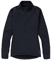 (Women) Burton Solid Color Half-Zip Fleece Sweatshirt 22221100001 (Women) Burton Solid Color Half-Zip Fleece Sweatshirt 22221100001