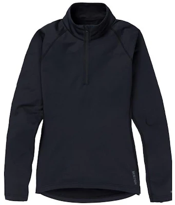 (Women) Burton Solid Color Half-Zip Fleece Sweatshirt 22221100001 Buy (Women) Burton Solid Color Half-Zip Fleece Sweatshirt 22221100001