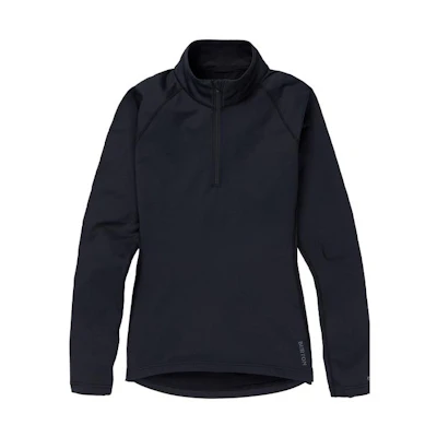 (Women) Burton Solid Color Half-Zip Fleece Sweatshirt 22221100001