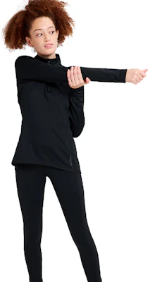 (Women) Burton Solid Color Half-Zip Fleece Sweatshirt 22221100001 Lookbook (Women) Burton Solid Color Half-Zip Fleece Sweatshirt 22221100001