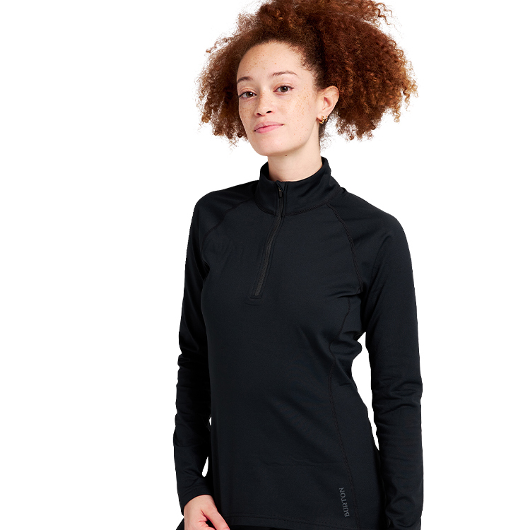 Shop (Women) Burton Solid Color Half-Zip Fleece Sweatshirt 22221100001