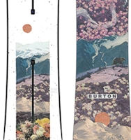 Lookbook (Women) BURTON Story Board Camber Snowboard - Lightweight & Stable Powder Board 22252102000