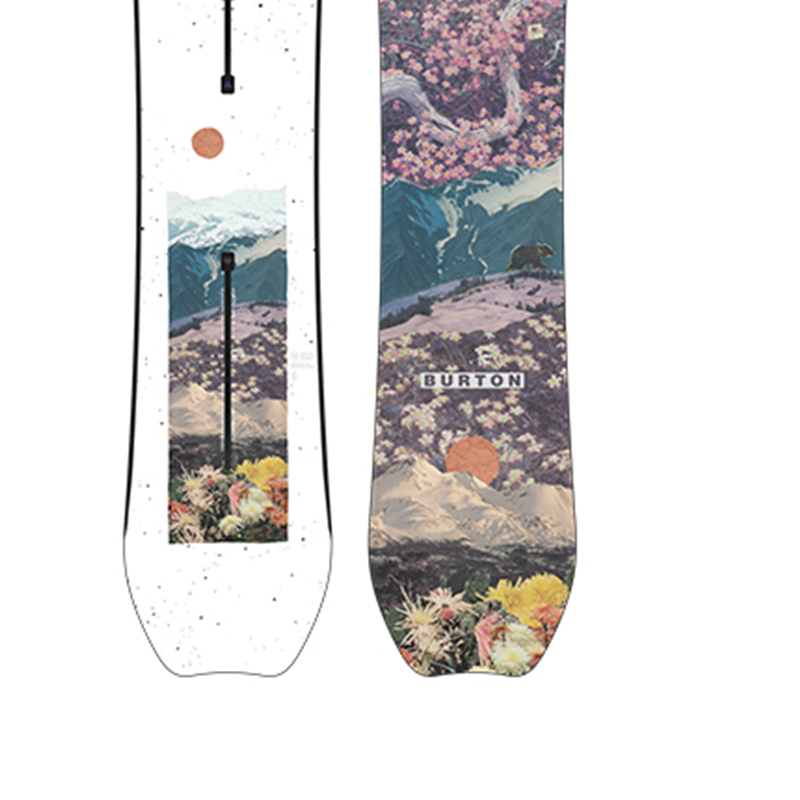 Details for (Women) BURTON Story Board Camber  Snowboard - Lightweight & Stable Powder Board 22252102000