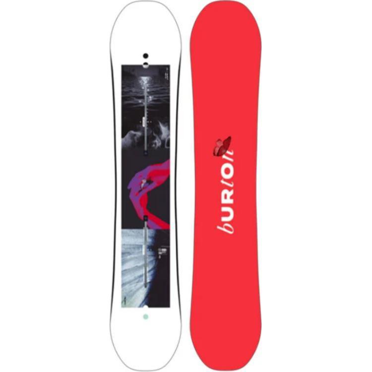 (Women) BURTON Talent Scout Camber  Snowboard Pink Butterfly High Flex & Stability 132181