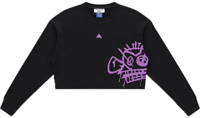 (Women) Burton x LOL Black Graphic Crewneck Pullover Casual Sweatshirt 33300199001 Buy (Women) Burton x LOL Black Graphic Crewneck Pullover Casual Sweatshirt 33300199001