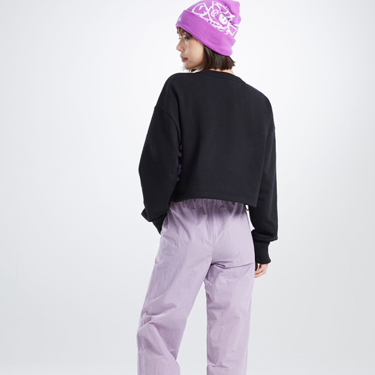 Shop (Women) Burton x LOL Black Graphic Crewneck Pullover Casual Sweatshirt 33300199001