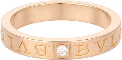 (Women) BVLGARI 18K Rose Gold Diamond Ring for Women - Elegant and Sweet Design AN854185 (Women) BVLGARI 18K Rose Gold Diamond Ring for Women - Elegant and Sweet Design AN854185