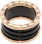 Lookbook (W) 寶格麗 B.ZERO1 四圈黑色陶瓷 18K 玫瑰金 女款戒指 AN855563