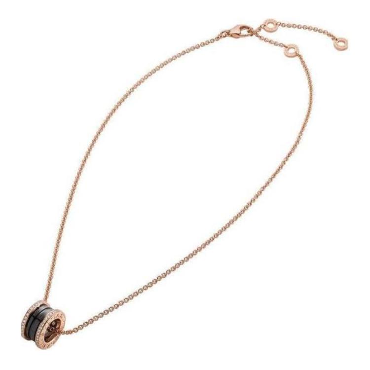 (Women) BVLGARI B.ZERO1 Adjustable Rose Gold Necklace for Women. 350056 圖 3