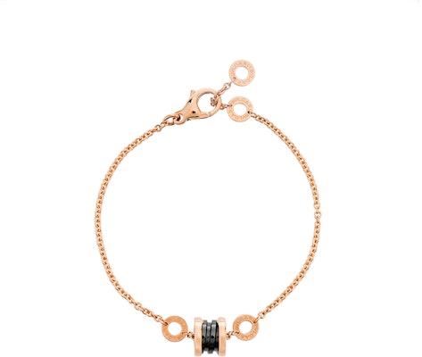 (W) BVLGARI B.ZERO1 陶瓷墜飾18K玫瑰金手鍊 女款 BR858157 Lookbook (W) BVLGARI B.ZERO1 陶瓷墜飾18K玫瑰金手鍊 女款 BR858157