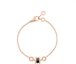 Purchase (W) BVLGARI B.ZERO1 陶瓷墜飾18K玫瑰金手鍊 女款 BR858157