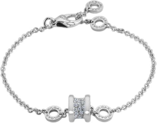 (W) BVLGARI B.zero1 全鑽手鍊 銀色 18K金 珠寶 BR857359 Lookbook (W) BVLGARI B.zero1 全鑽手鍊 銀色 18K金 珠寶 BR857359