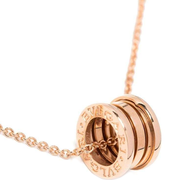 (Women) BVLGARI B.ZERO1 Necklace 18K Rose Gold Ring Design for Women - Rose Gold Color WA3485 圖 4