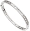 Lookbook (W) BVLGARI B.zero1 系列白金女款手鐲 - 銀色。 BR858725