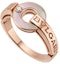 Order (W) BVLGARI BVLGARI系列 18K玫瑰金鏤空戒指 女款 AN858947