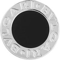 (Women) BVLGARI BVLGARI Series 18k White Gold Engraved Logo Earrings for Women 356121 (Women) BVLGARI BVLGARI Series 18k White Gold Engraved Logo Earrings for Women 356121