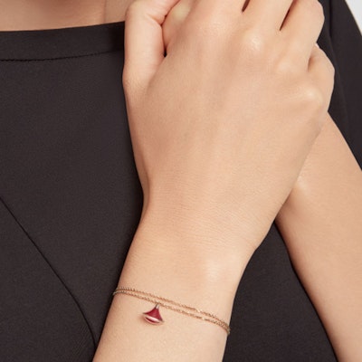 (W) BVLGARI Divas’ Dream 18K玫瑰金手鏈 女士專屬 優雅舒適 BR859362 Sizing (W) BVLGARI Divas’ Dream 18K玫瑰金手鏈 女士專屬 優雅舒適 BR859362