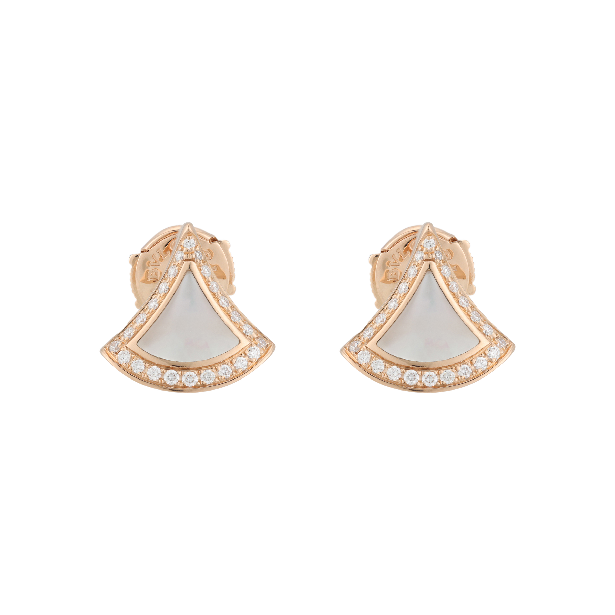 (Women) BVLGARI Divas' Dream 18K Rose Gold Elegant Earrings for Women. 358899