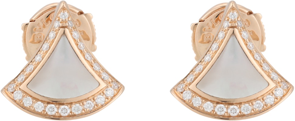 (W) BVLGARI Divas'' Dream 18K玫瑰金優雅女款耳環 358899 Buy (W) BVLGARI Divas'' Dream 18K玫瑰金優雅女款耳環 358899