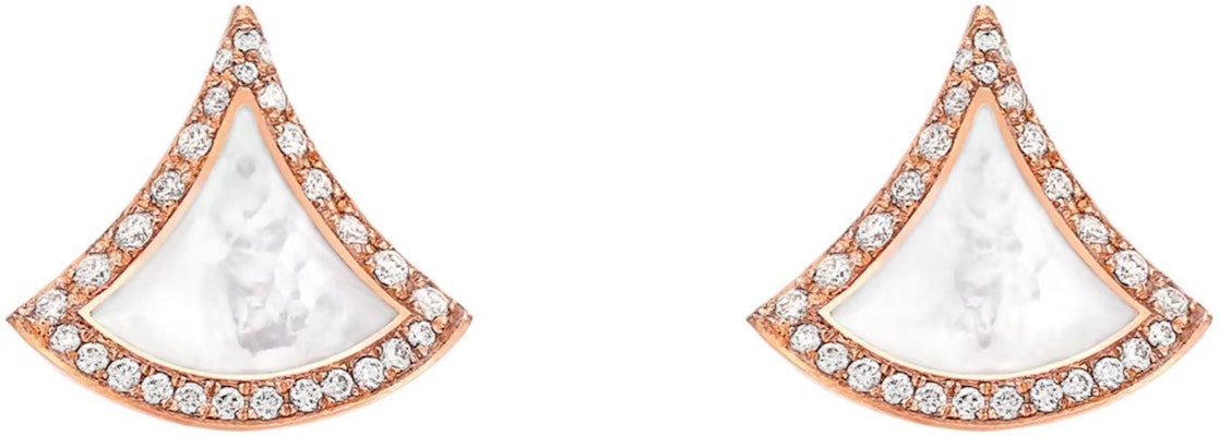 (W) BVLGARI Divas'' Dream 18K玫瑰金優雅女款耳環 358899 Order (W) BVLGARI Divas'' Dream 18K玫瑰金優雅女款耳環 358899