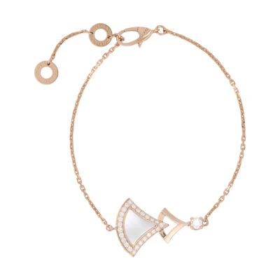(Women) BVLGARI DIVAS' DREAM 18K Rose Gold Luxury Fashion Bracelet for Women. 358684
